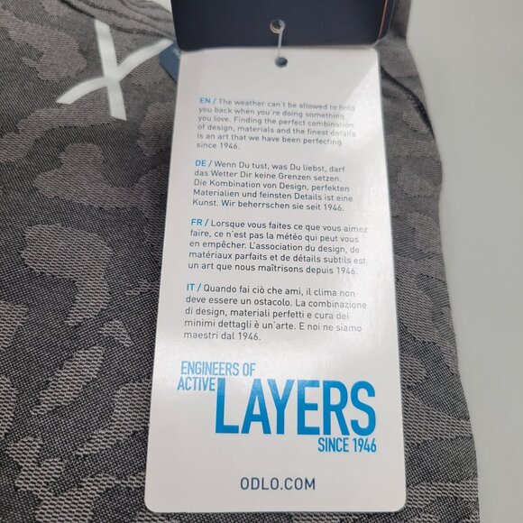 Odlo TCS Performance Slim Fit Blackcombe Facemask Womens Size Large - Picture 14 of 14